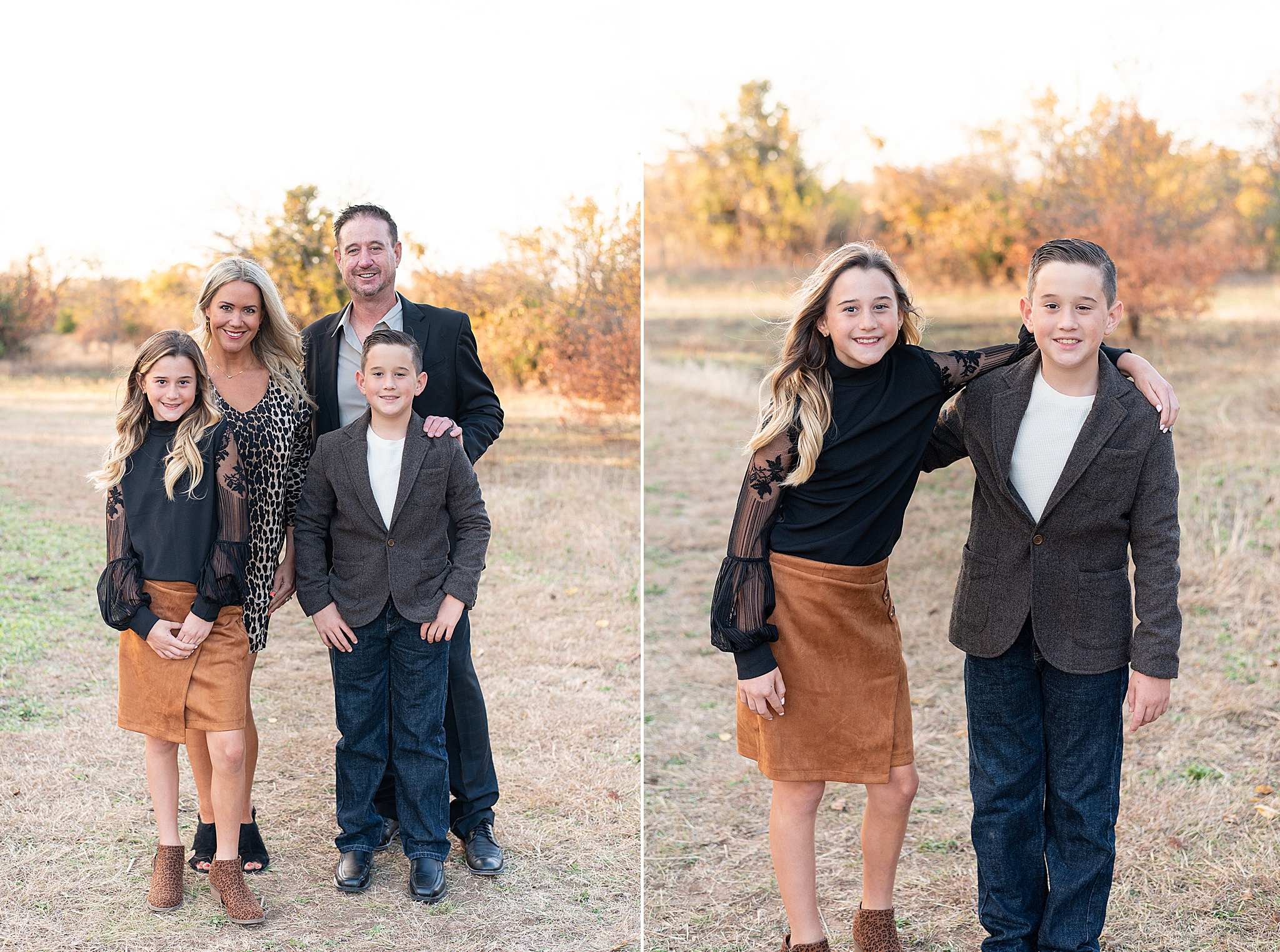 Texas family photos in Frisco Field