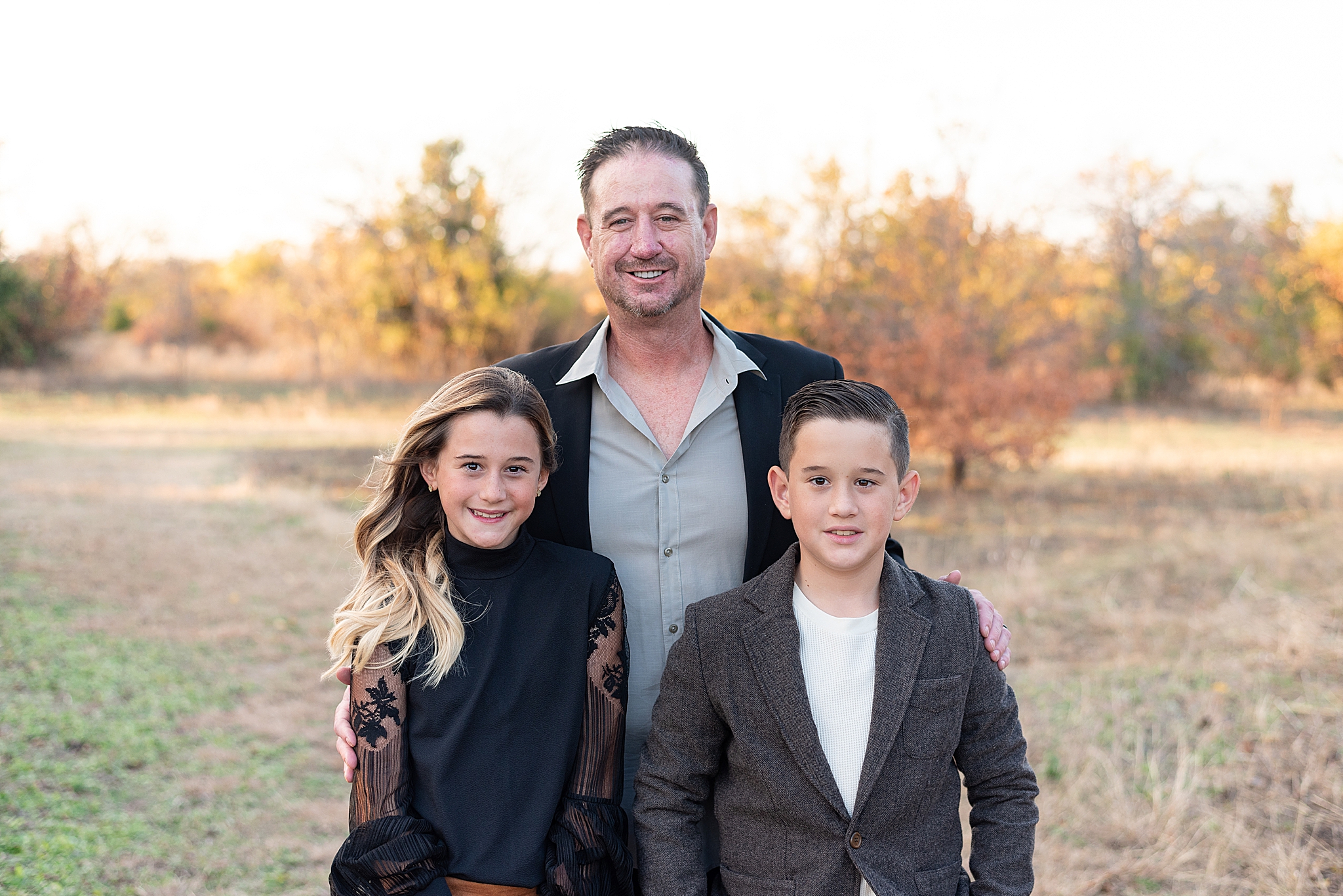Texas family portraits during Frisco Field Mini Sessions