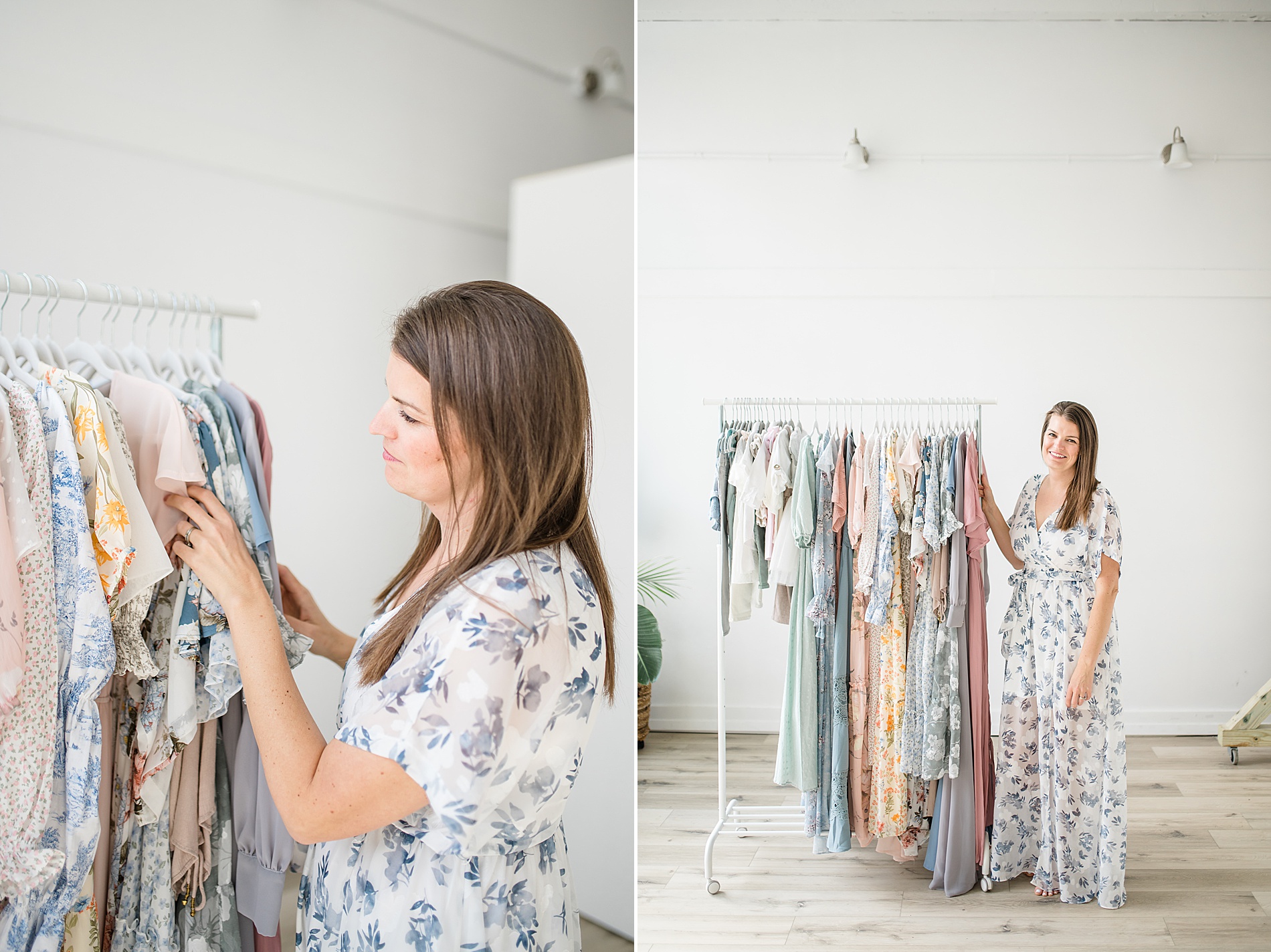 Dresses from client closet of Lindsey Dutton Photography, a Dallas family photographer