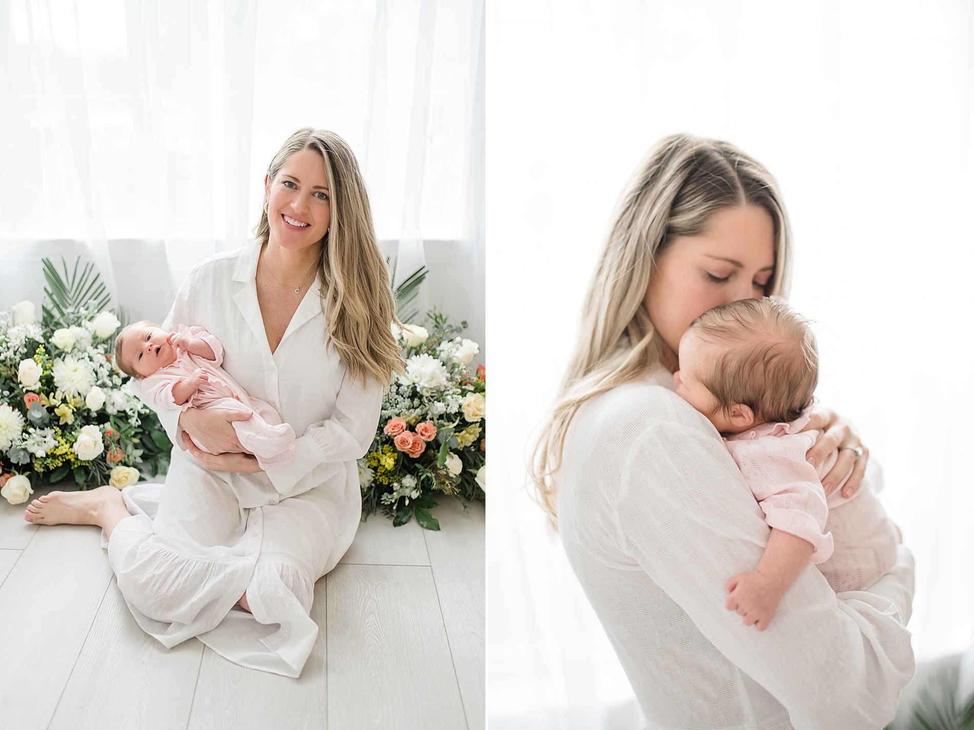 Mommy and Me Portraits taken by Lindsey Dutton Photography, a Dallas newborn photographer