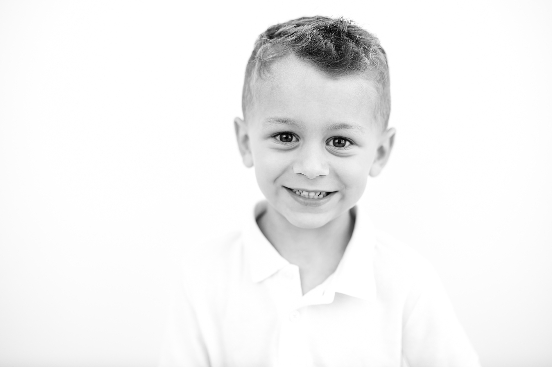 Black and White children personality Portraits photographed by Lindsey Dutton Photography, a Dallas family photographer