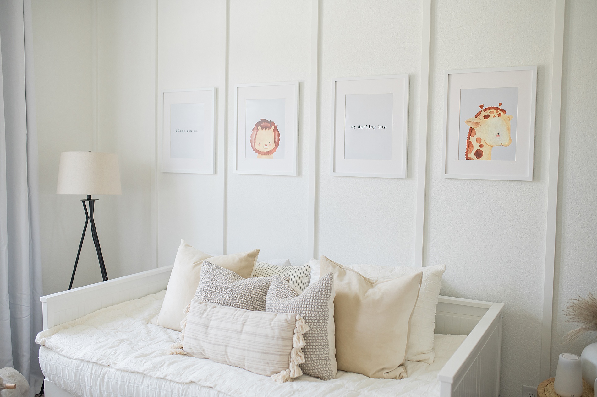 Baby's nursery from in-home newborn session photographed by Dallas Newborn photographer, Lindsey Dutton Photography