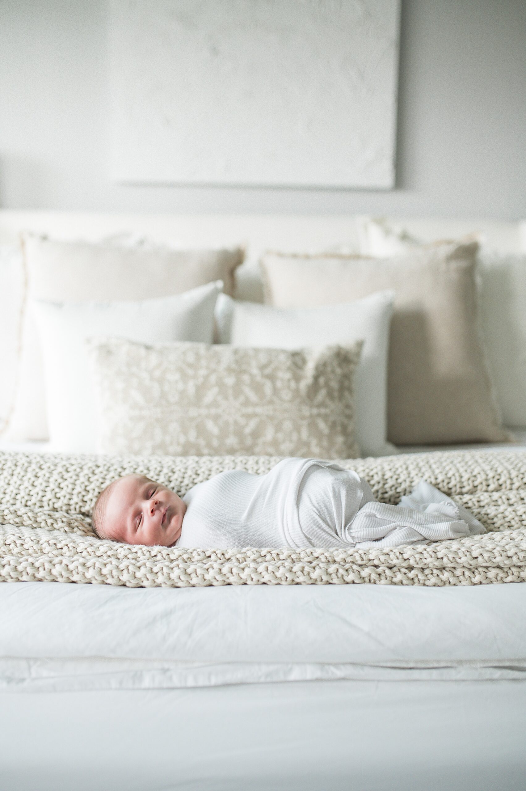 Preparing for a Newborn Session in home photographed by Lindsey Dutton Photography, Dallas Newborn photographer