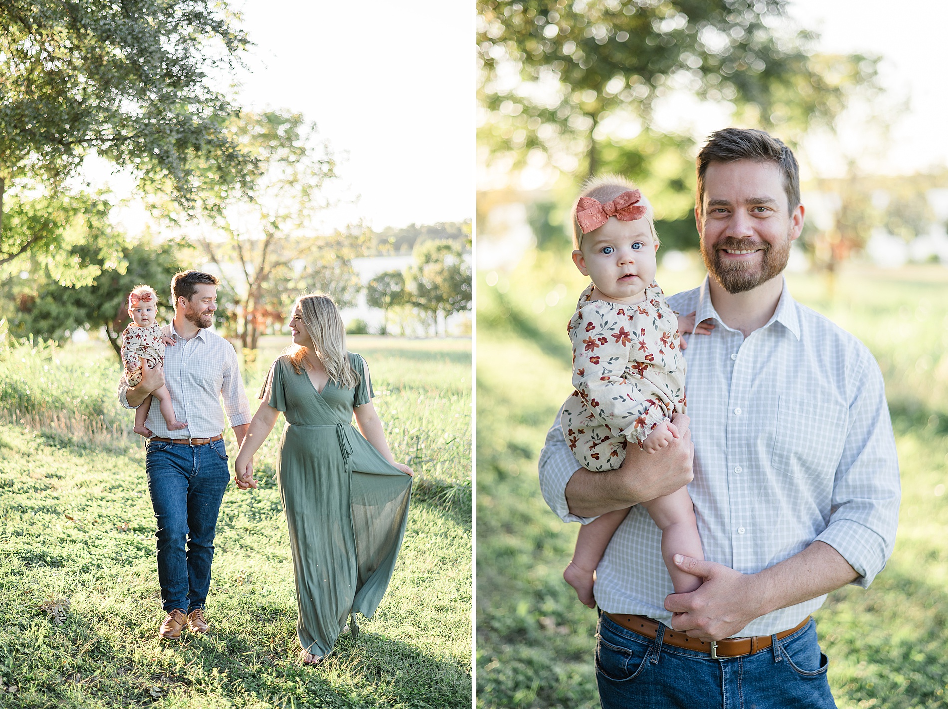 family of three at White Rock Lake |. Top 11 Dallas-Fort Worth Picture Locations | photographed by Dallas Family Photographer, Lindsey Dutton Photography 