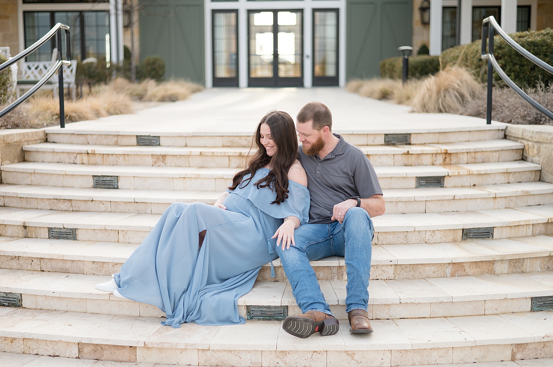 Top 11 Dallas-Fort Worth Picture Locations at The Carriage house taken by Lindsey Dutton Photography, a Dallas maternity photographer
