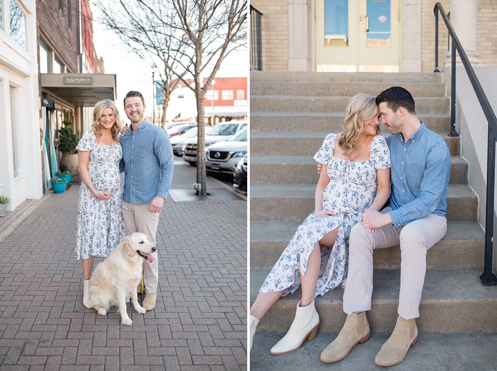 Top 11 Dallas-Fort Worth Picture Locations | portraits in downtown McKinney photographed by Lindsey Dutton Photography, a Dallas Family photographer
