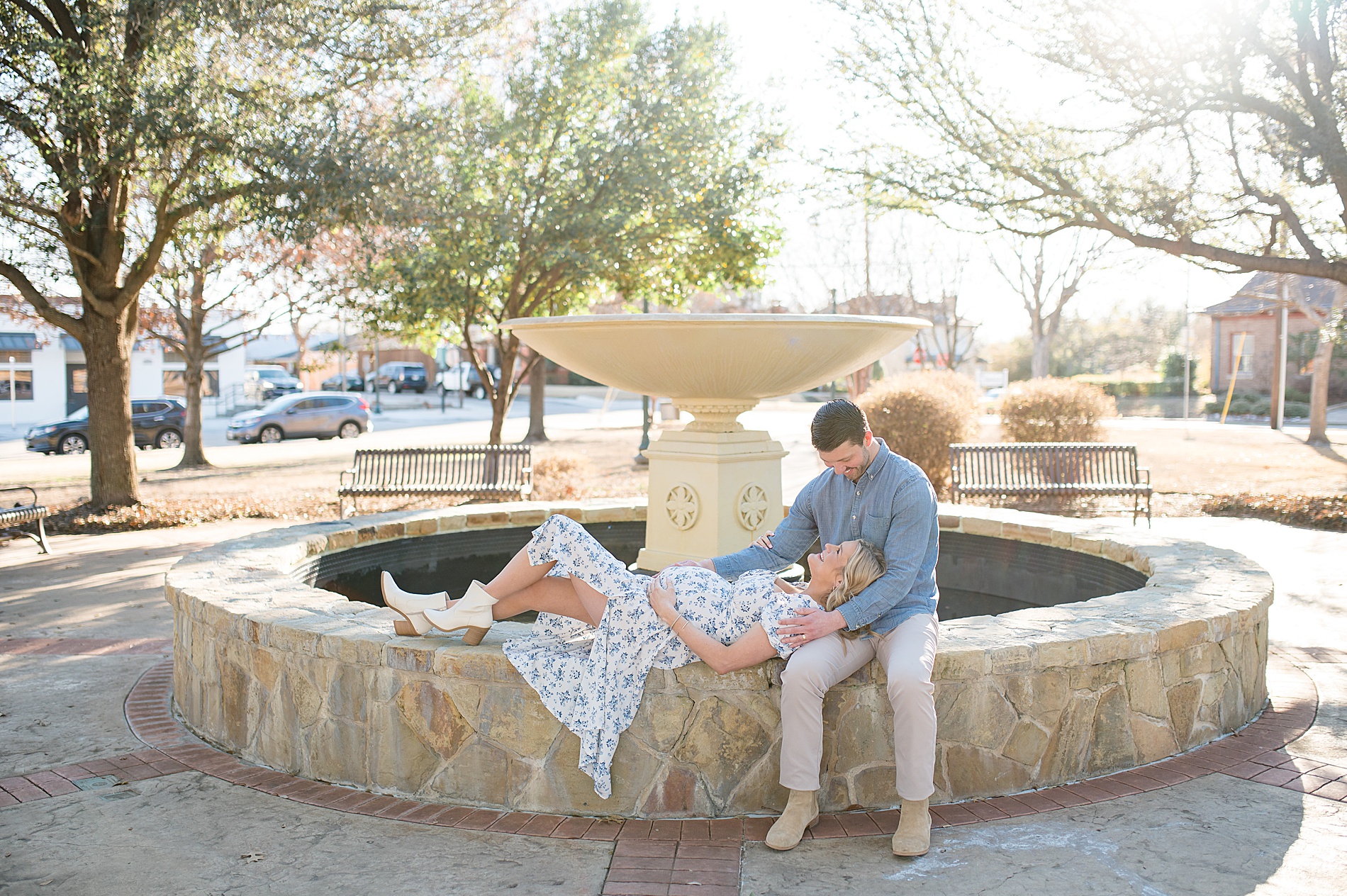 Top 11 Dallas-Fort Worth Picture Locations | downtown McKinney photographed by Lindsey Dutton Photography, a Dallas Family photographer
