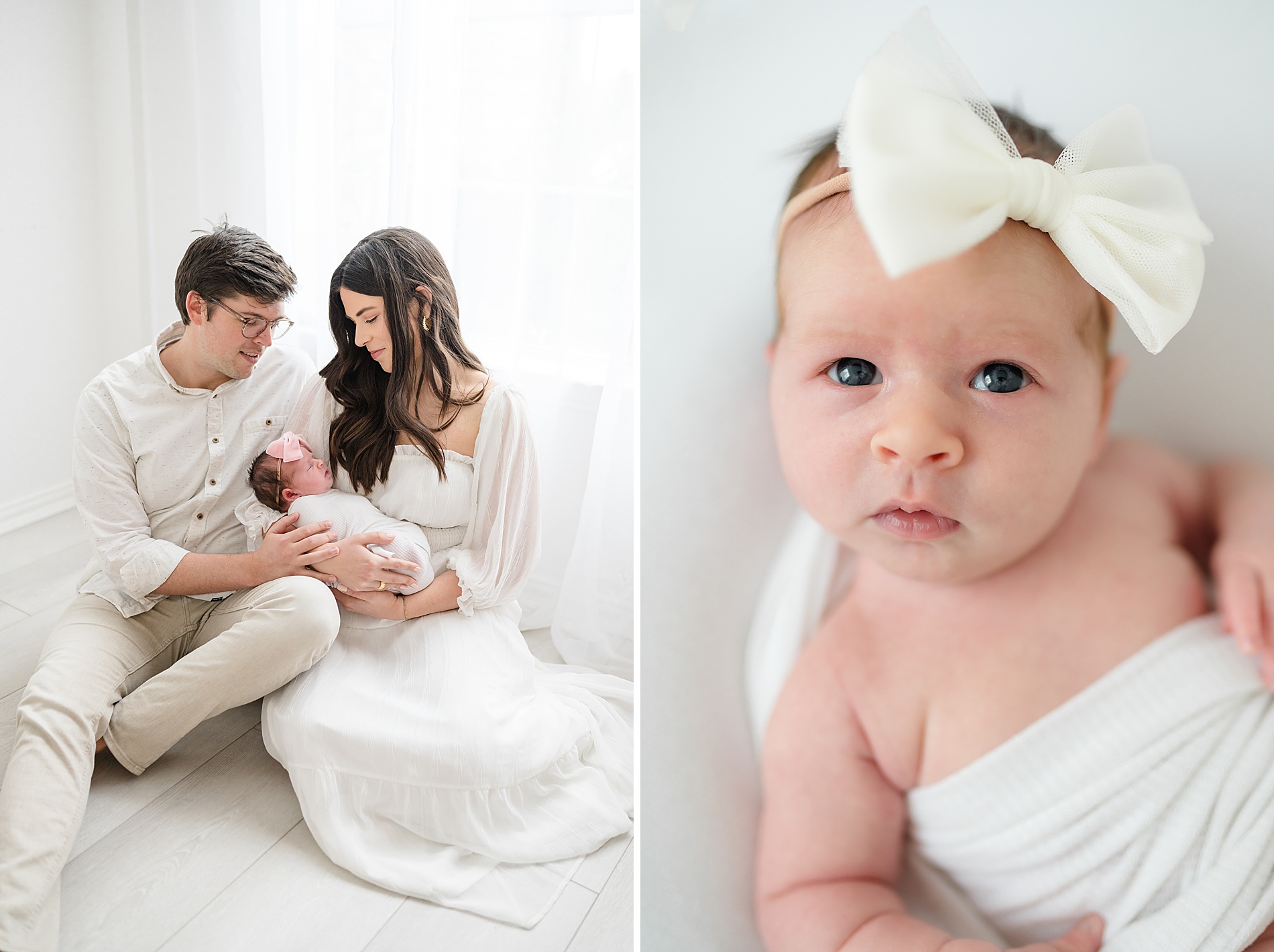 Timeless newborn photography taken by Lindsey Dutton Photography, a Dallas newborn photographer
