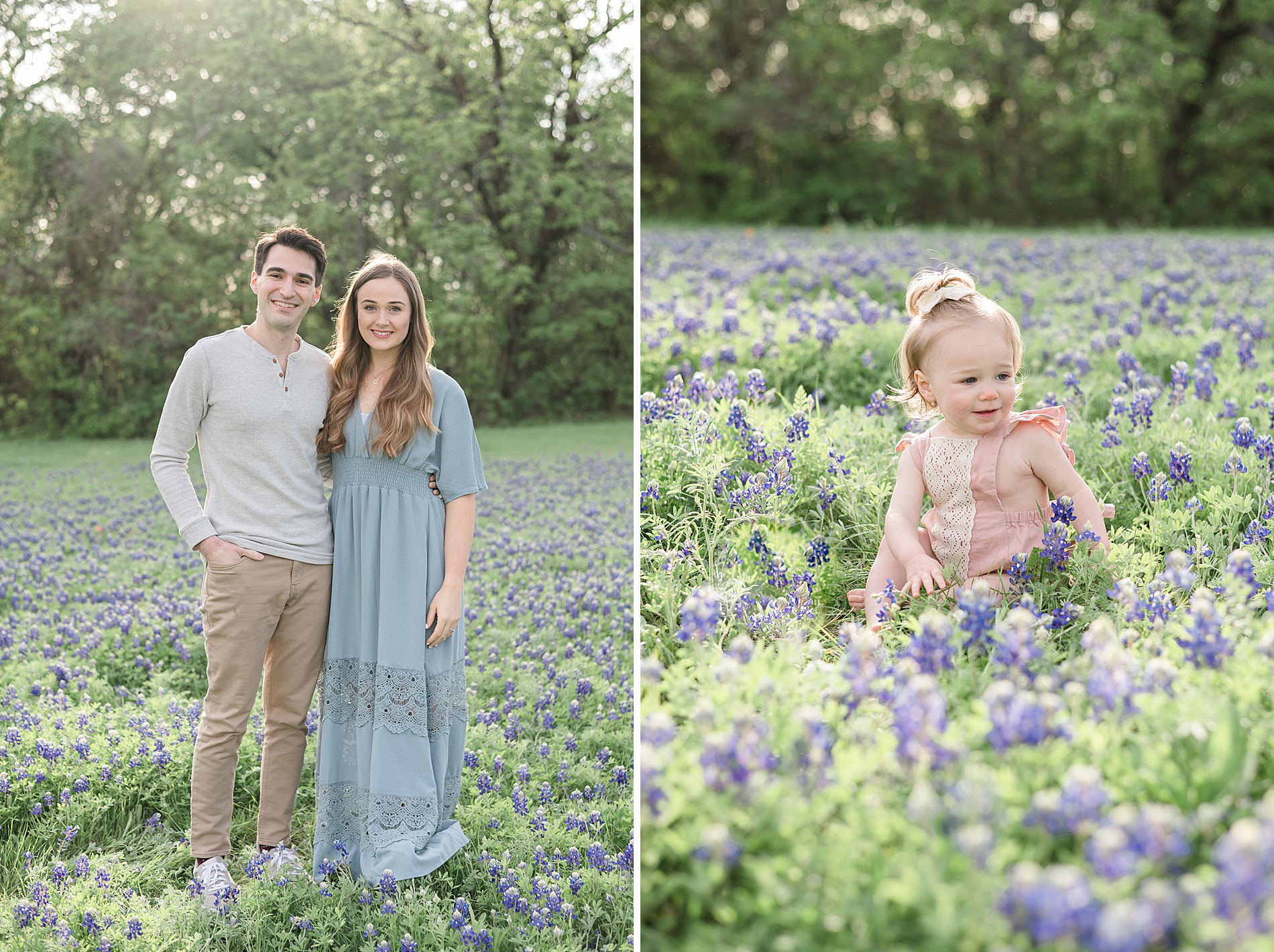 Dallas Texas Bluebonnet family Photos taken by Lindsey Dutton Photography, a Dallas family photographer