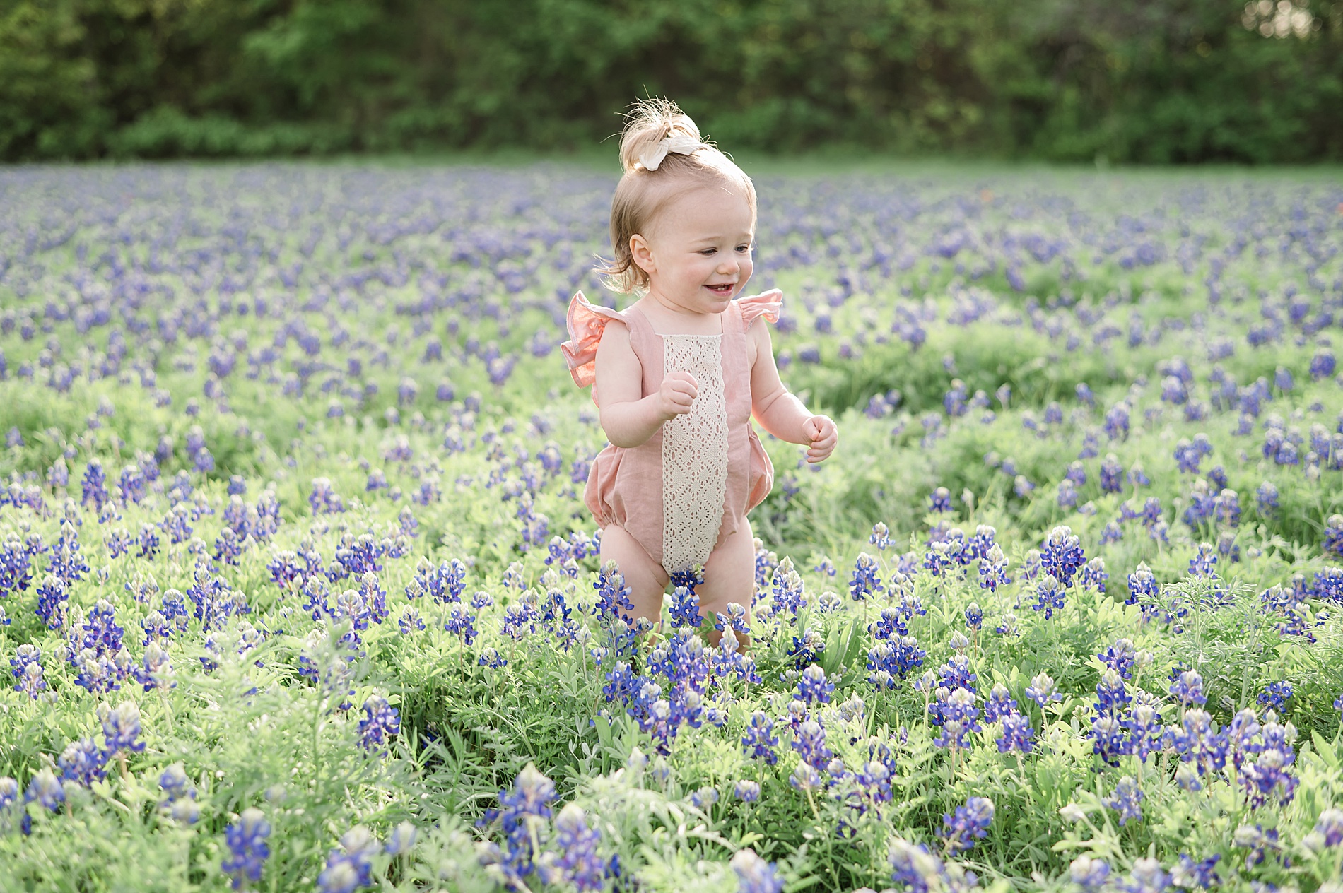 Dallas Texas Springtime Bluebonnet Photos  taken by Lindsey Dutton Photography, a Dallas family photographer