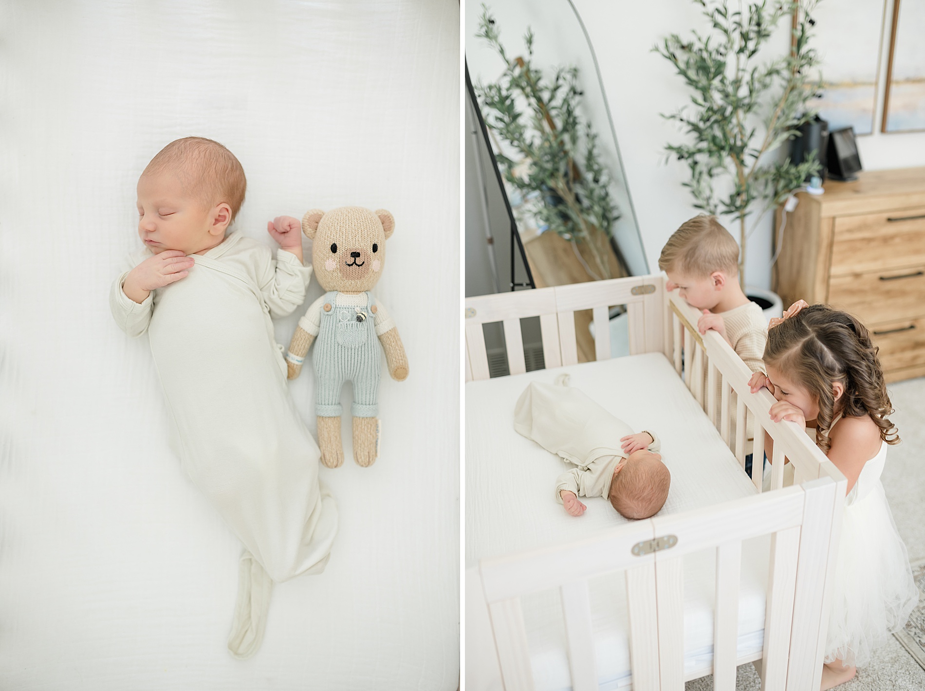 How to Prepare Siblings For Newborn Photos by Lindsey Dutton Photography, a Dallas newborn photographer
