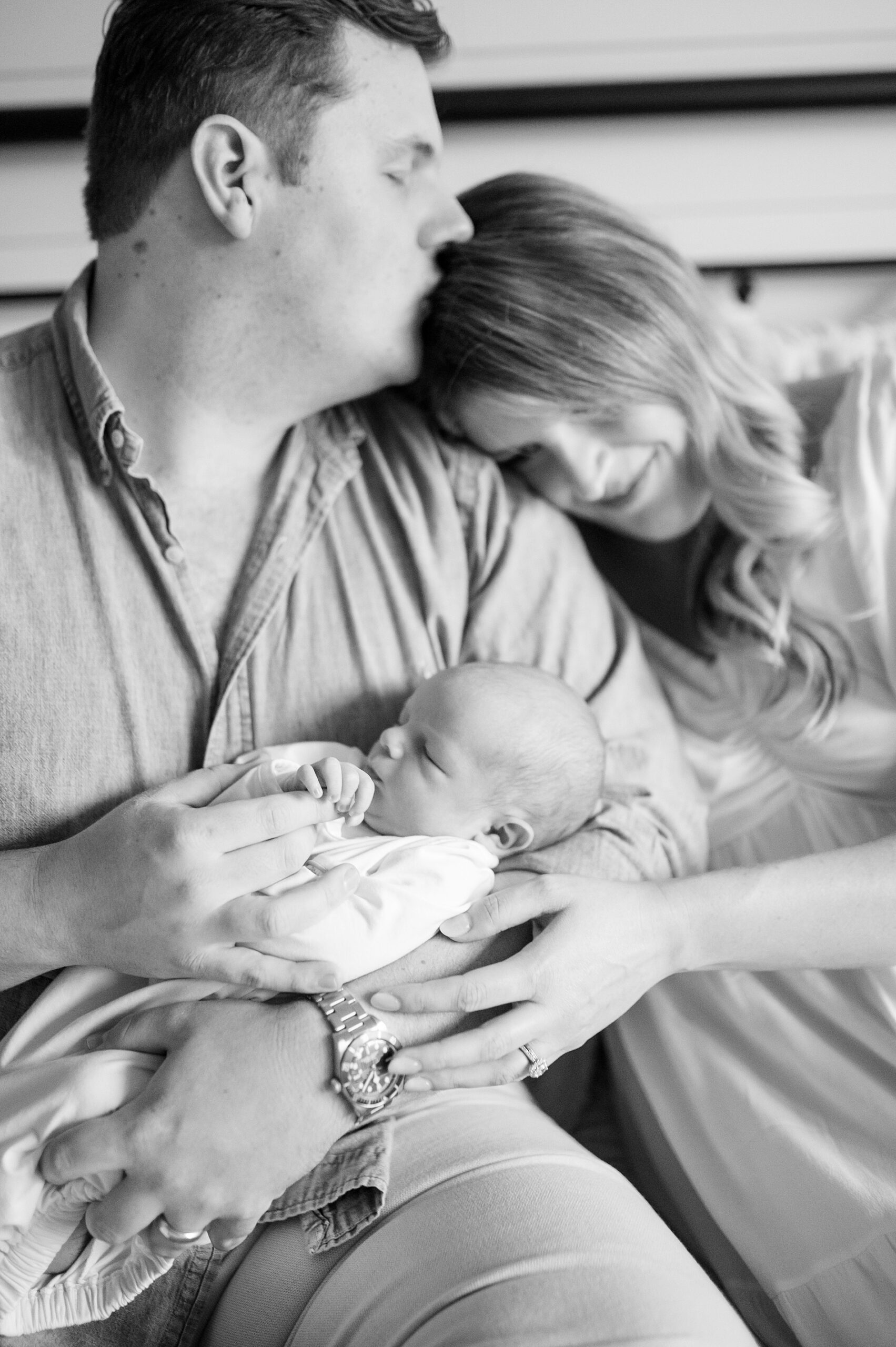 timeless newborn photos taken by Lindsey Dutton Photography, a Dallas newborn photographer
