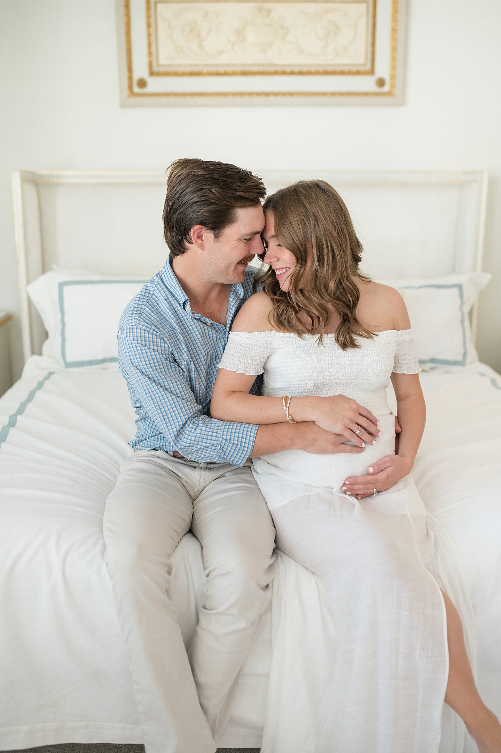 Dallas In-Home Maternity Session photographed by Lindsey Dutton Photography, a Dallas Maternity photographer
