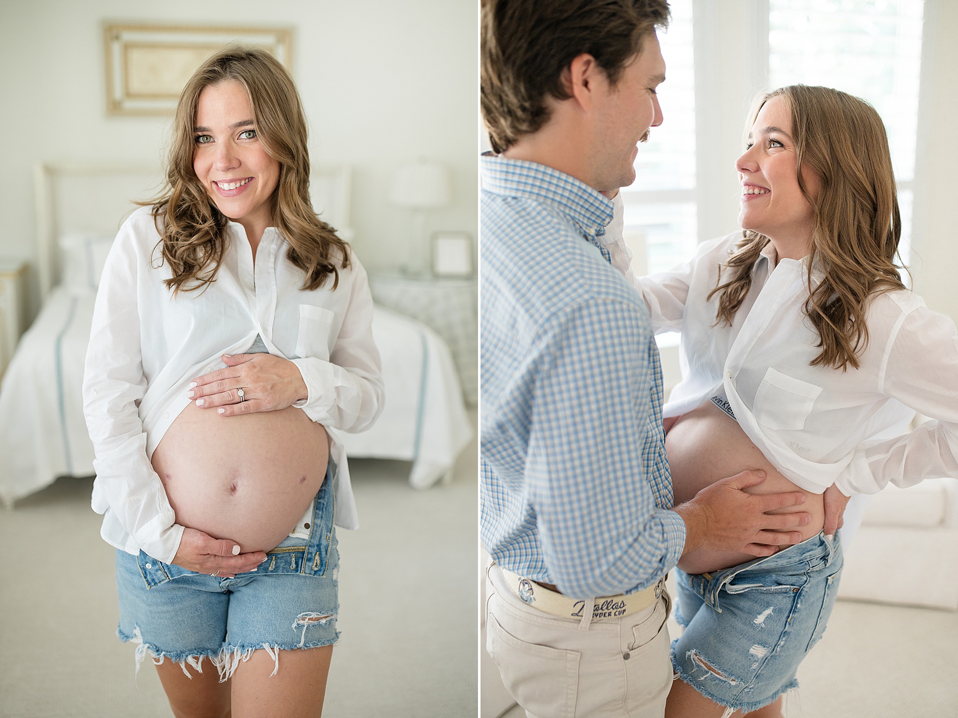 Dallas In-Home Maternity Session taken by Lindsey Dutton Photography, a Dallas Maternity photographer
