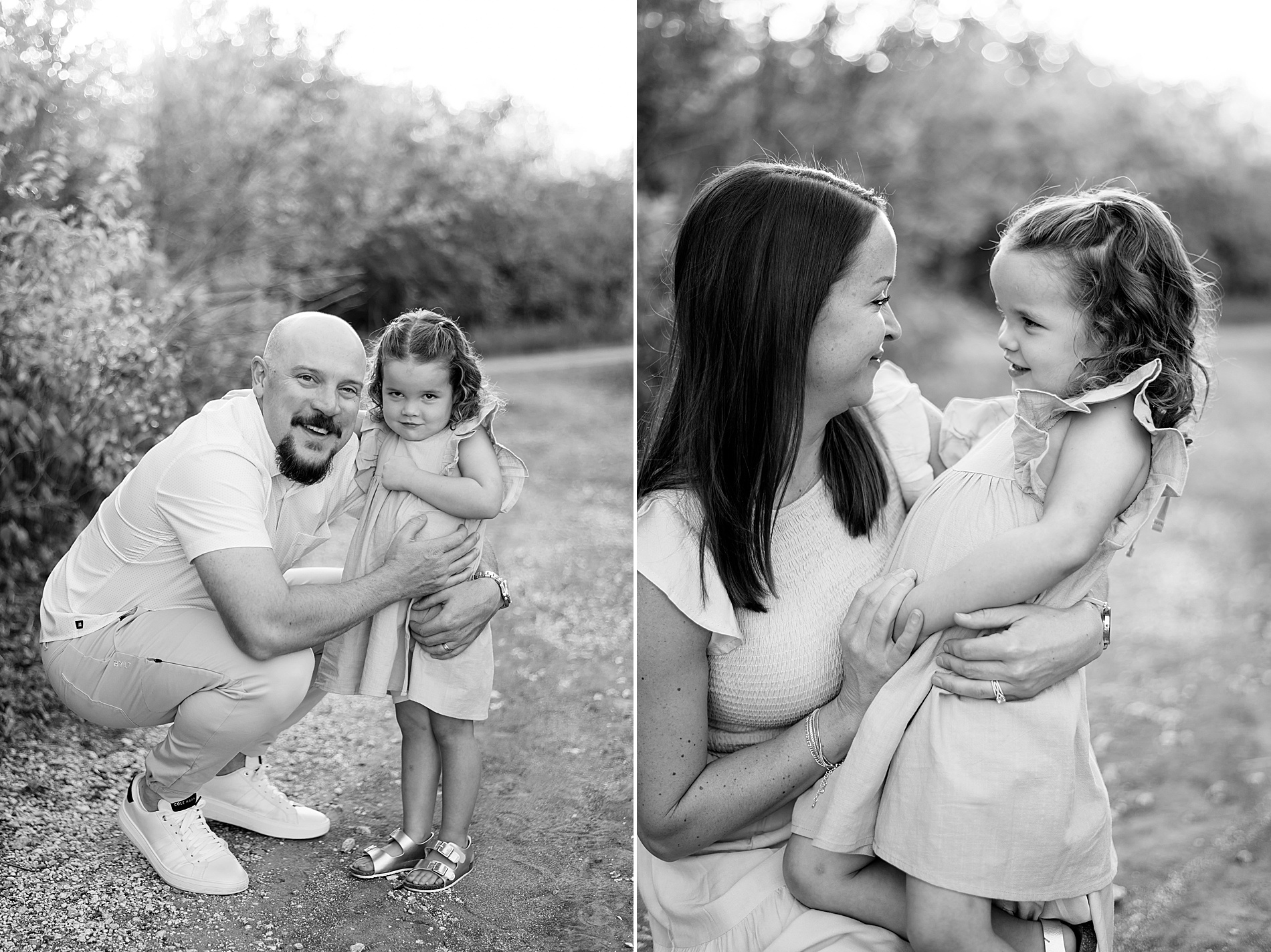 parents with their daughter taken by Lindsey Dutton Photography, a Dallas Family photographer