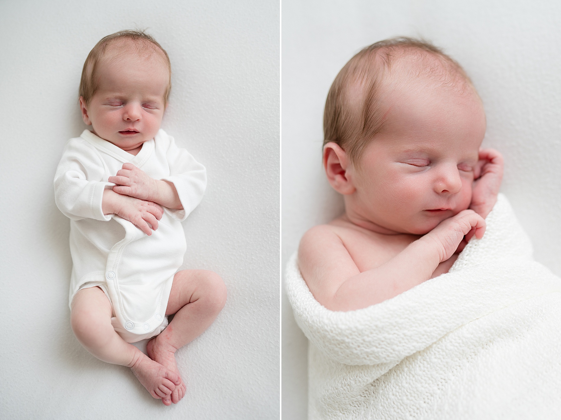 heartfelt newborn portraits from Simple Baby-Led Newborn Photography session | Frisco Newborn Photography