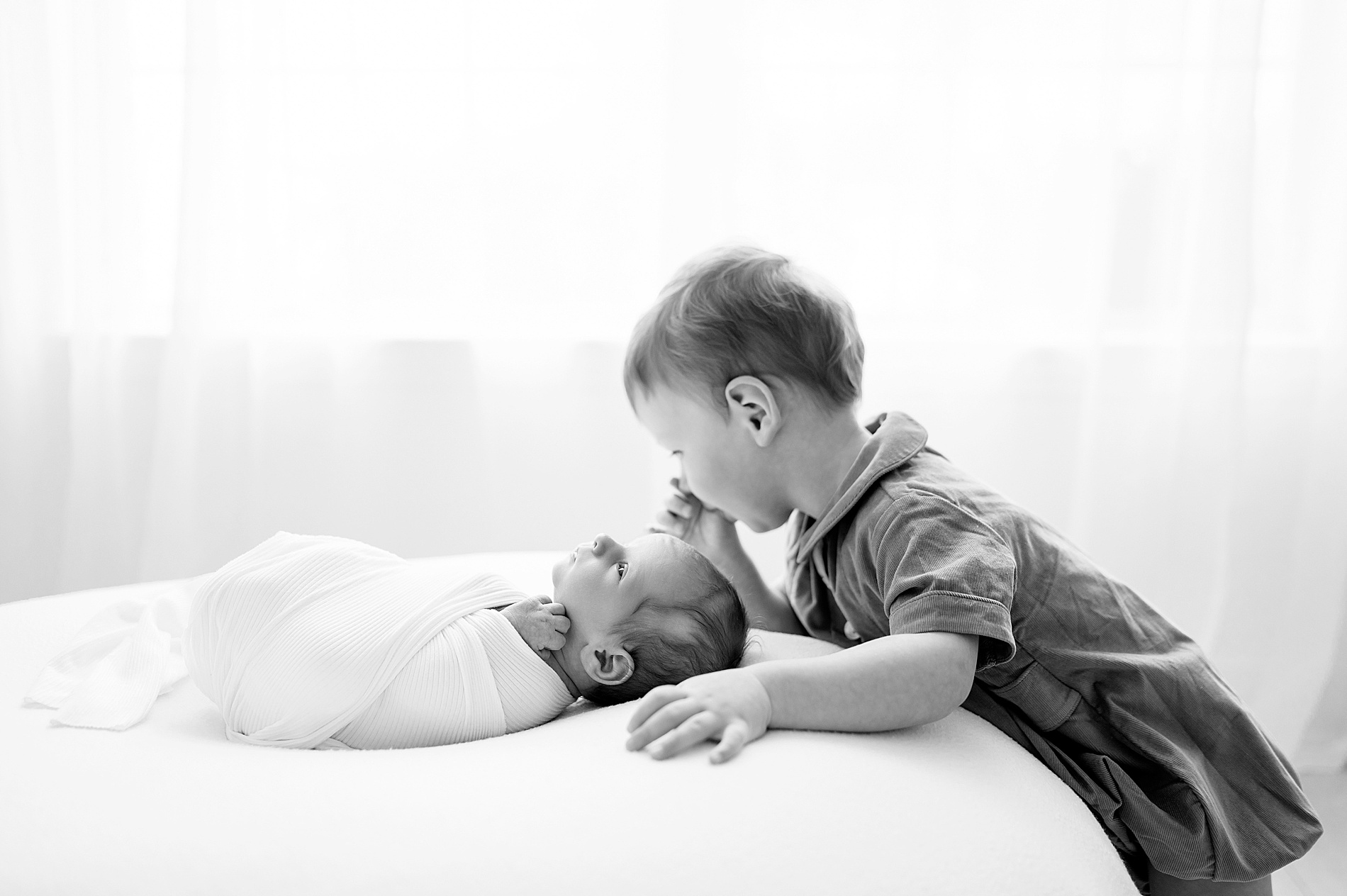 timeless photo from Simple Baby-Led Newborn Photography session