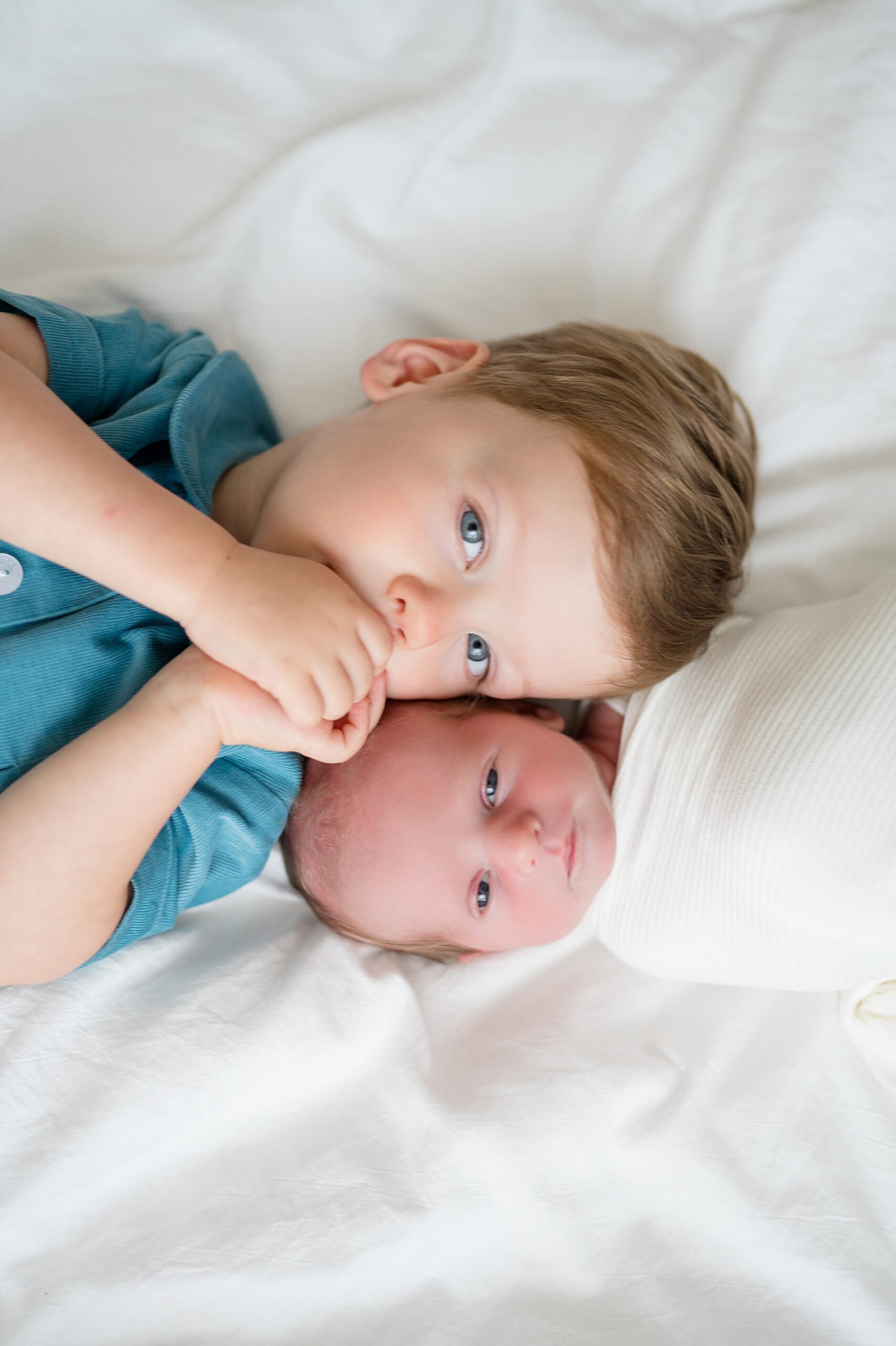 Simple Baby-Led Newborn Photography by newborn photographer in Plano, TX