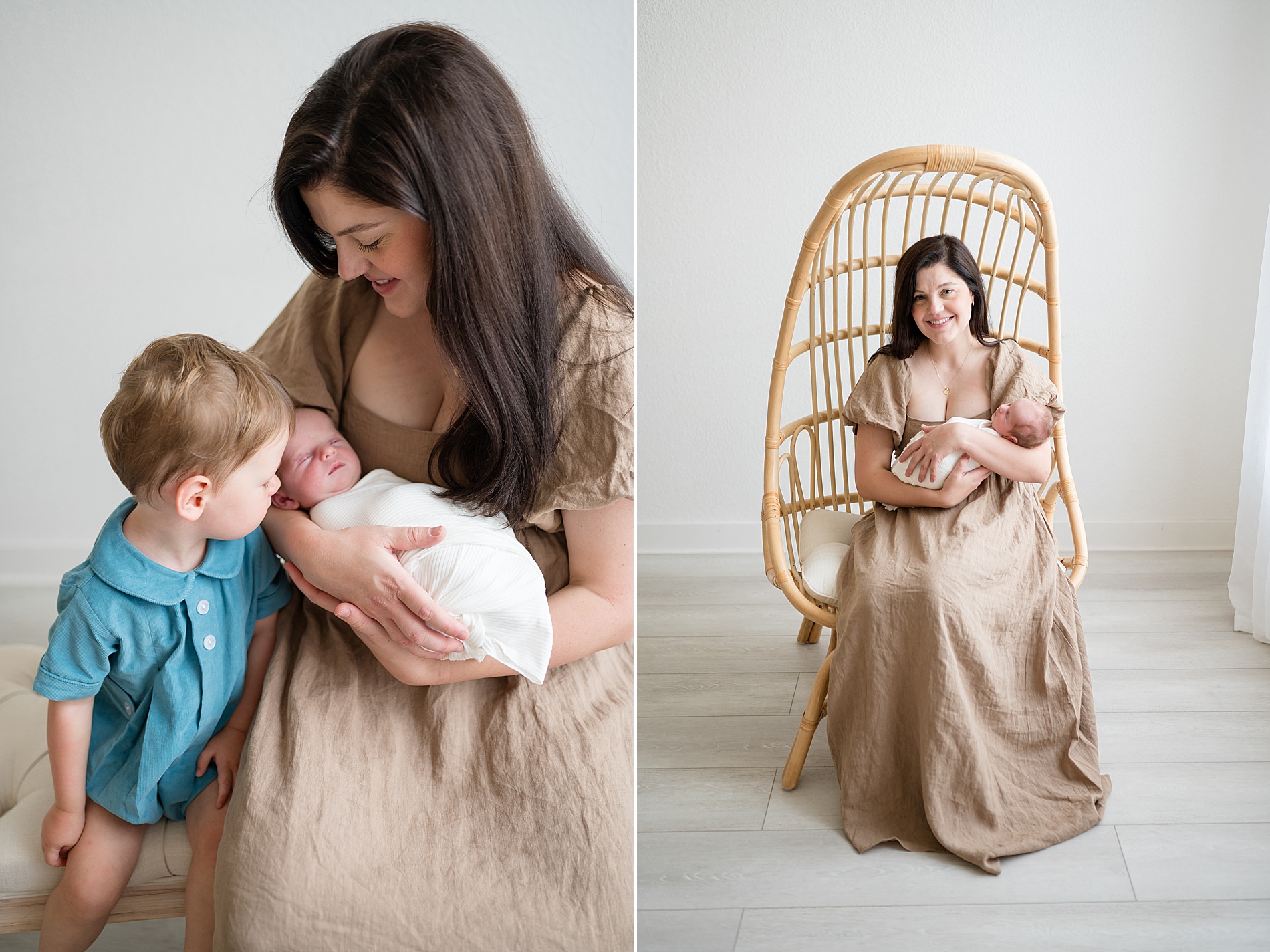 Simple Baby-Led Newborn Photography | Little Elm Texas newborn photography 