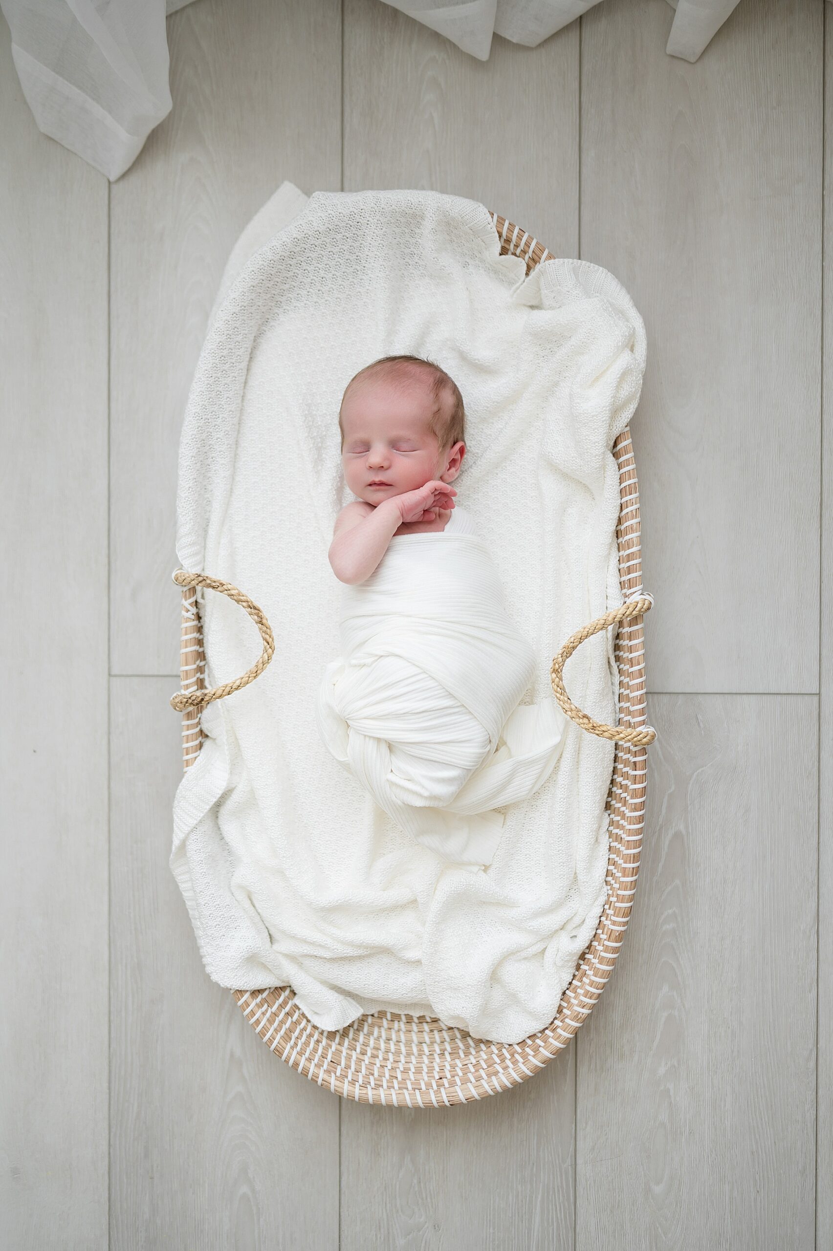 Timeless newborn photos from Simple Baby-Led Newborn Photography session by Prosper Texas newborn photographer