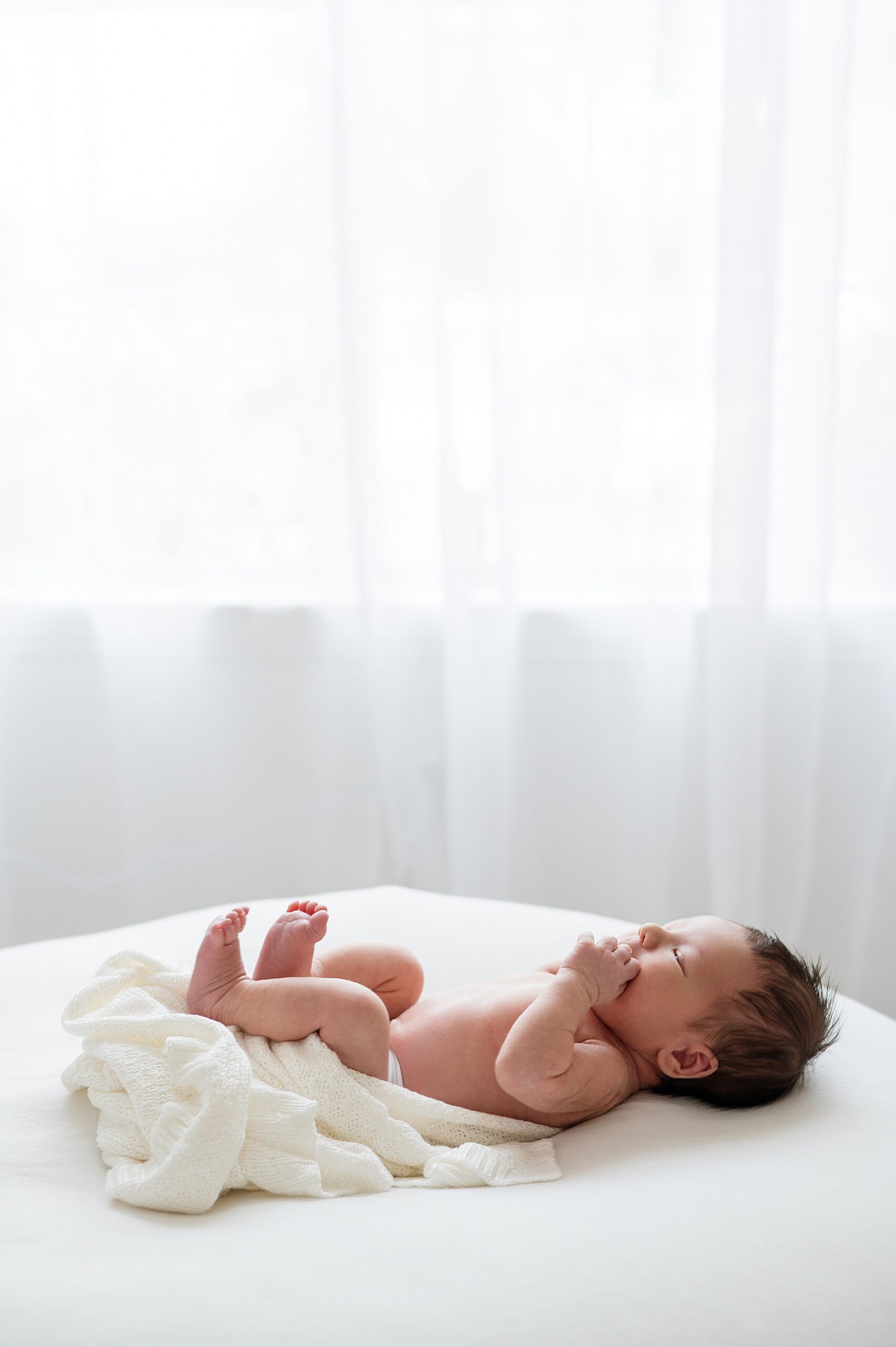 Stress-Free Studio Newborn Session in Frisco TX