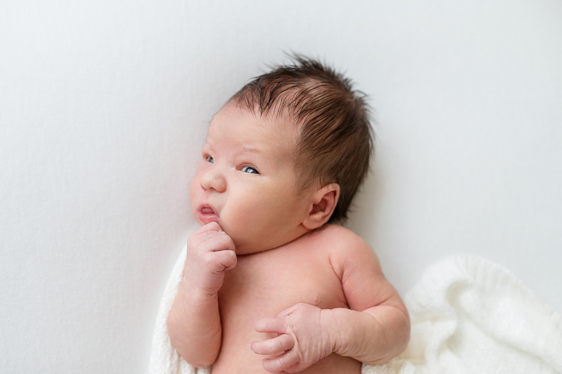 Frisco TX studio newborn session