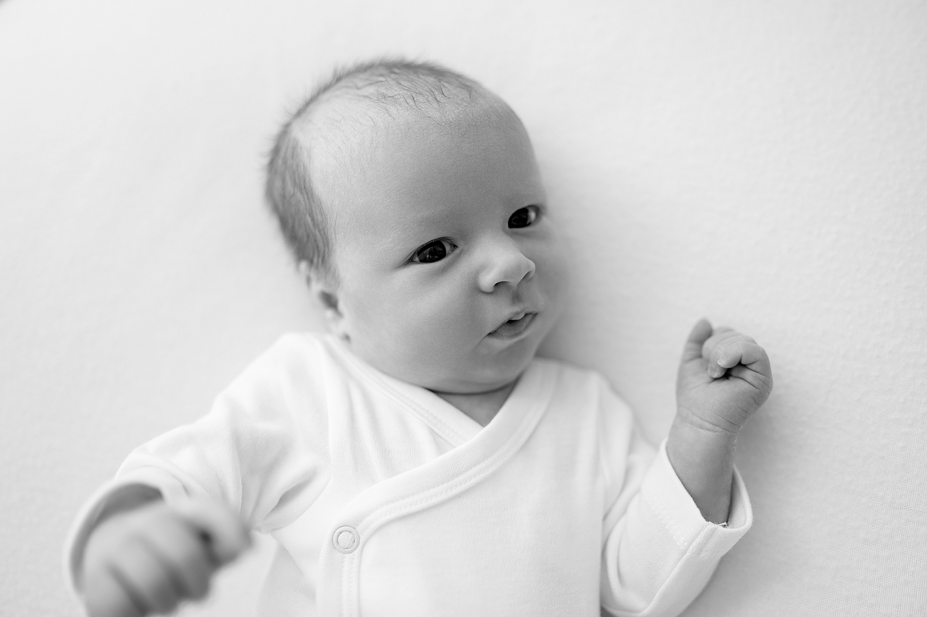 Baby-Led Newborn Session in Texas Studio