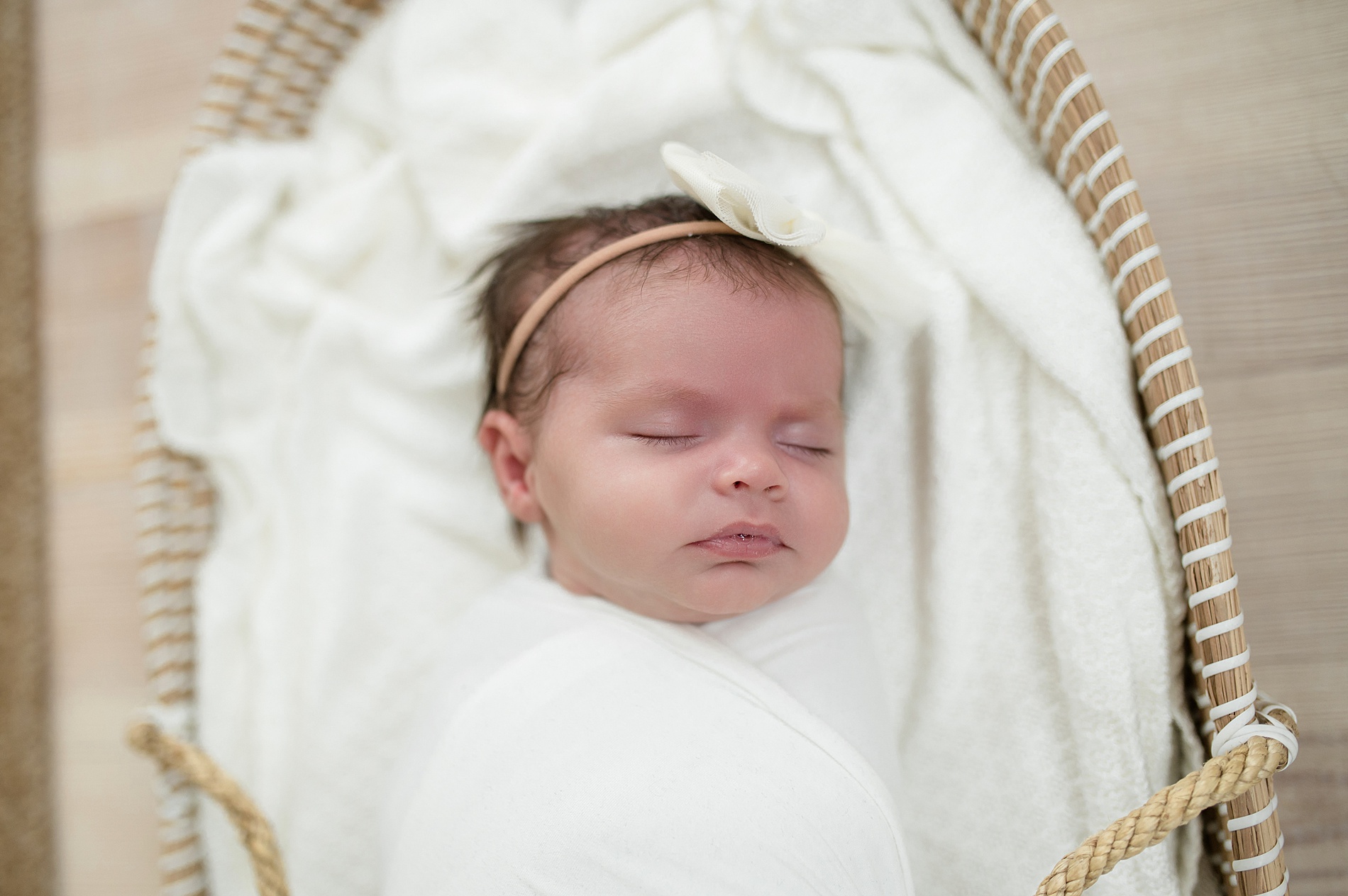 sleeping newborn from Beverly-Harris House Newborn Session photographed by newborn photographer in McKinney TX