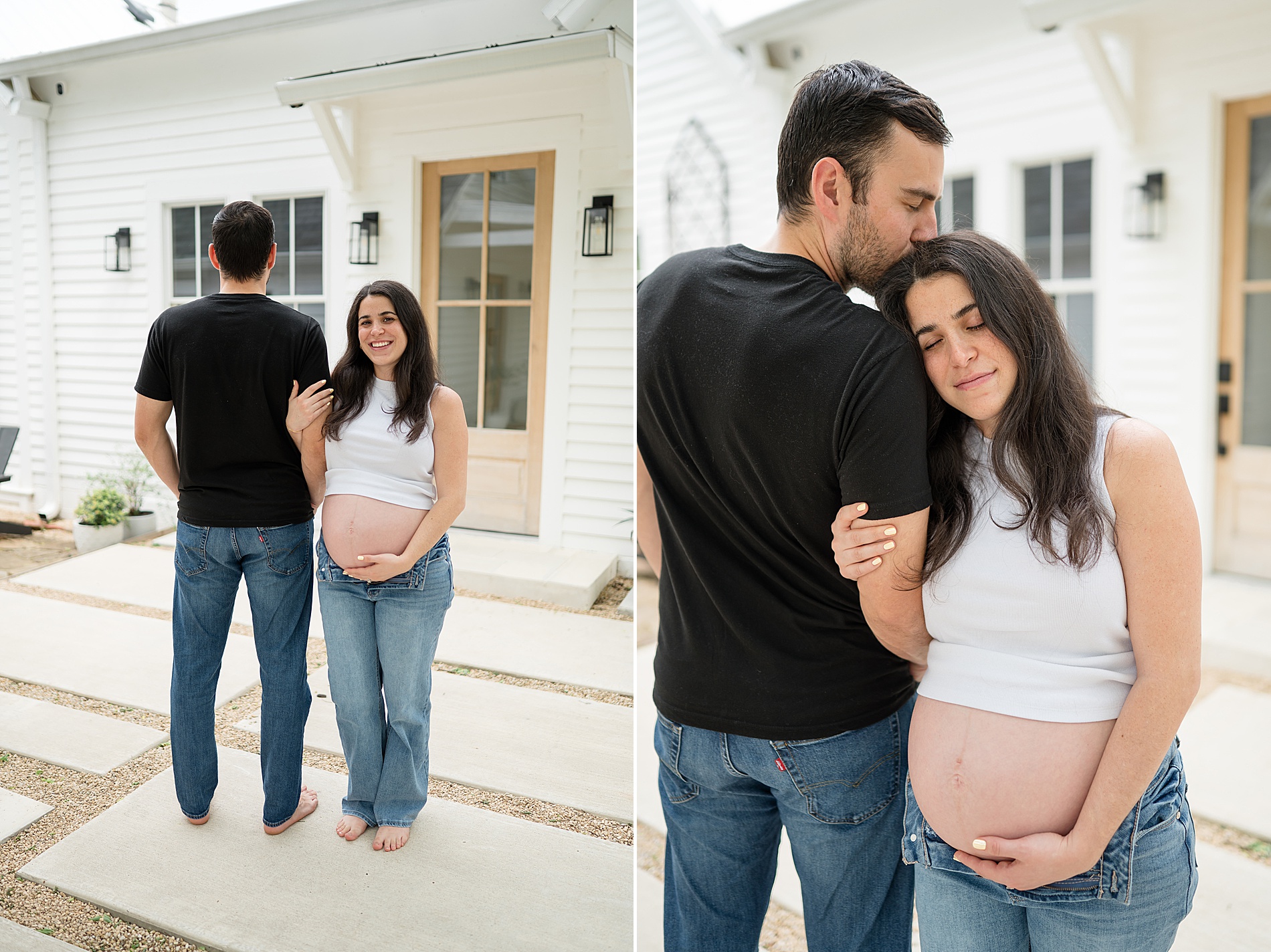outdoor maternity photos by Maternity photographer in Dallas