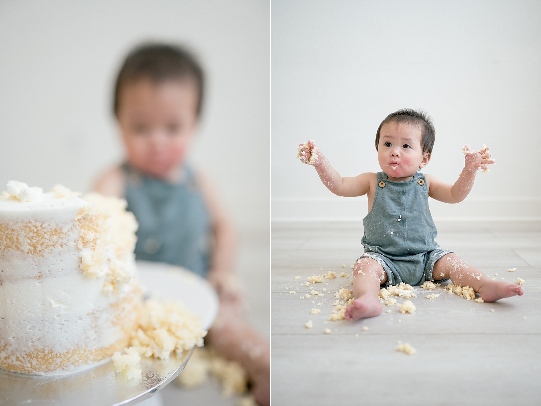 First Birthday Cake Smash Session in Dallas, TX