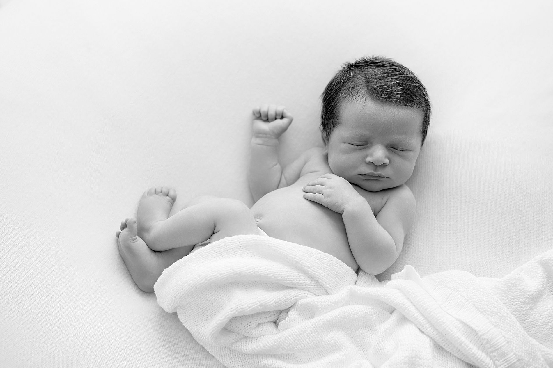 Baby-led newborn photography