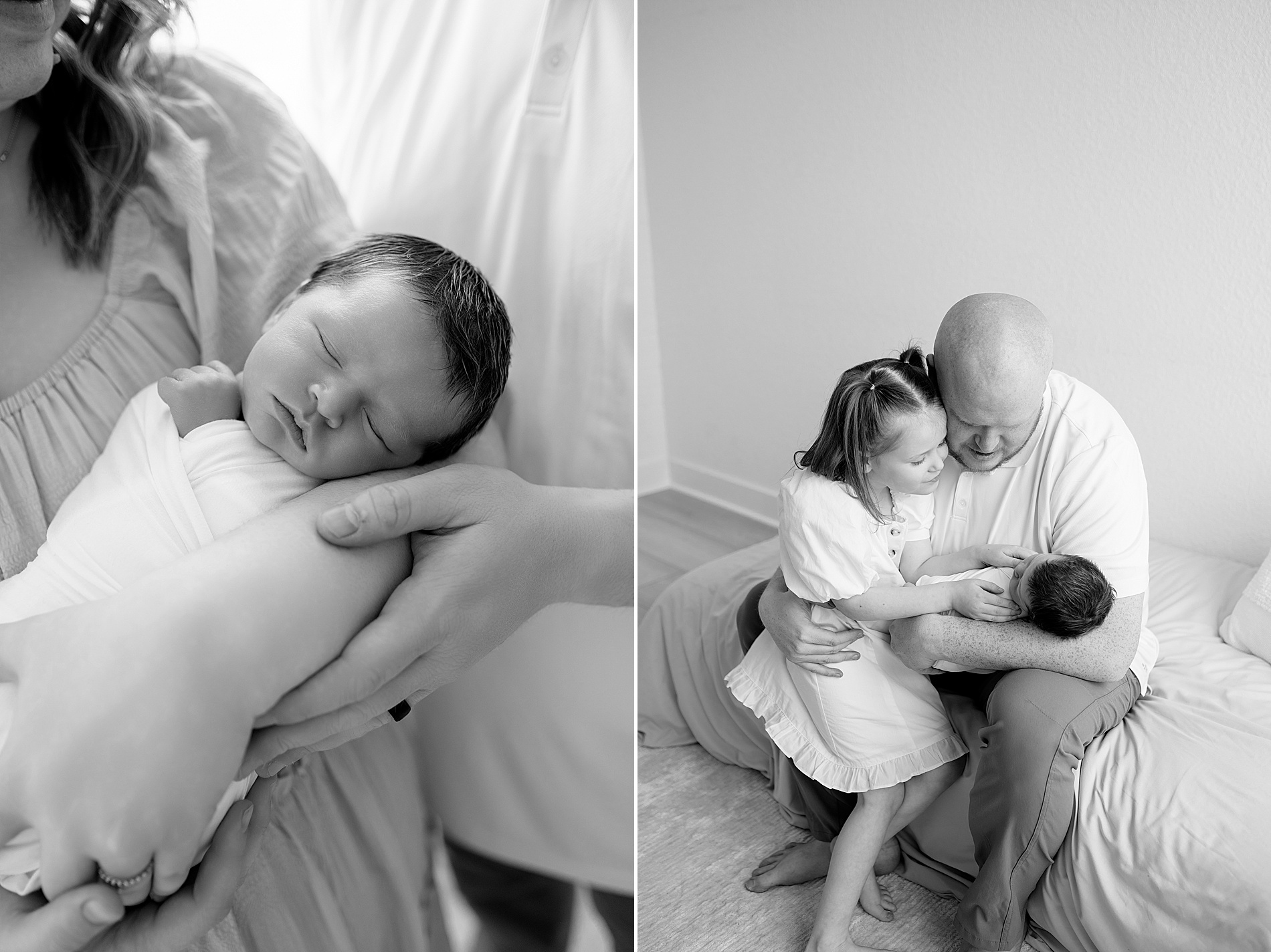 Dallas Studio Newborn and Family Session