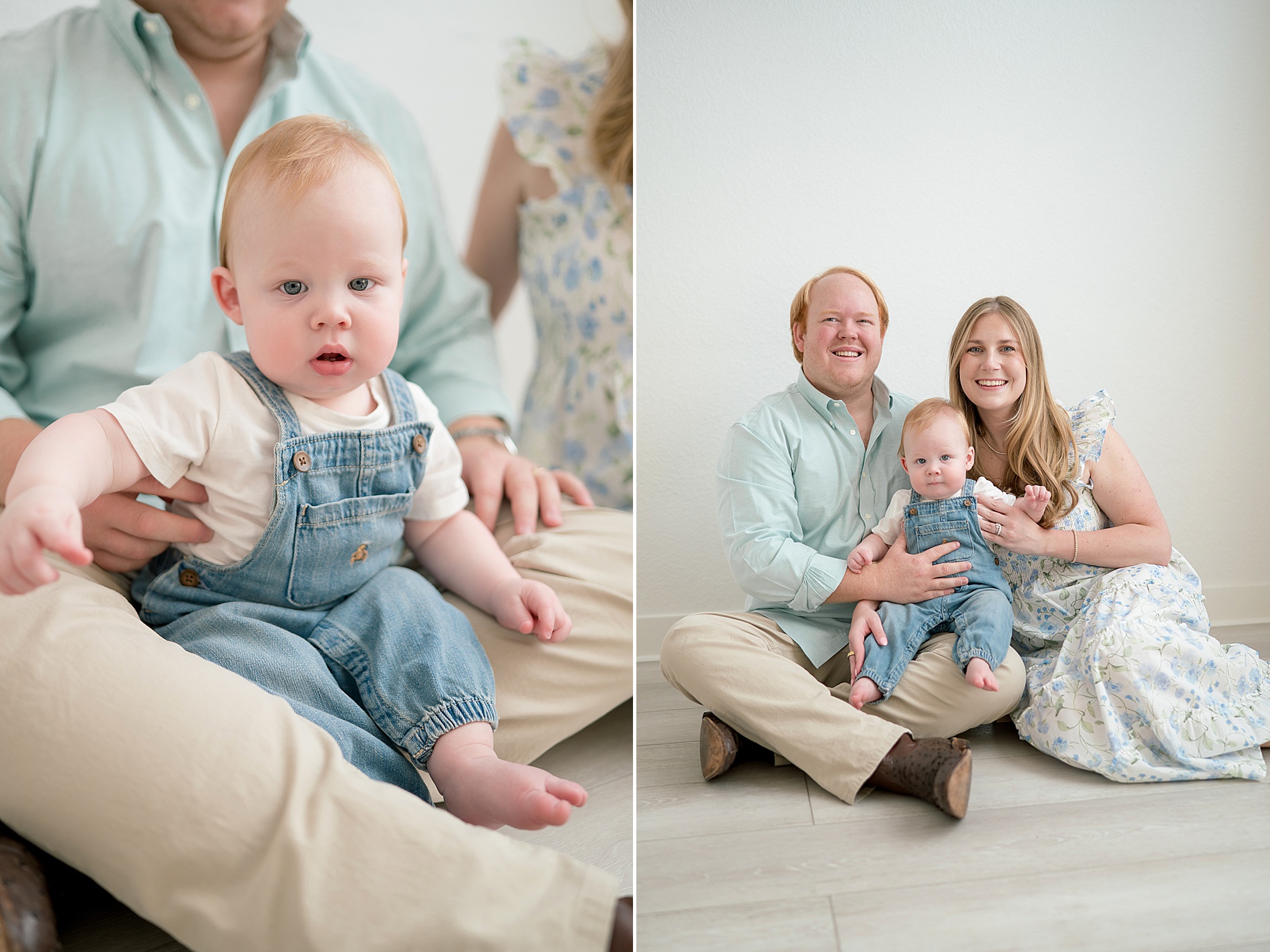 One year milestone portraits by milestone photographer in Little Elm TX 