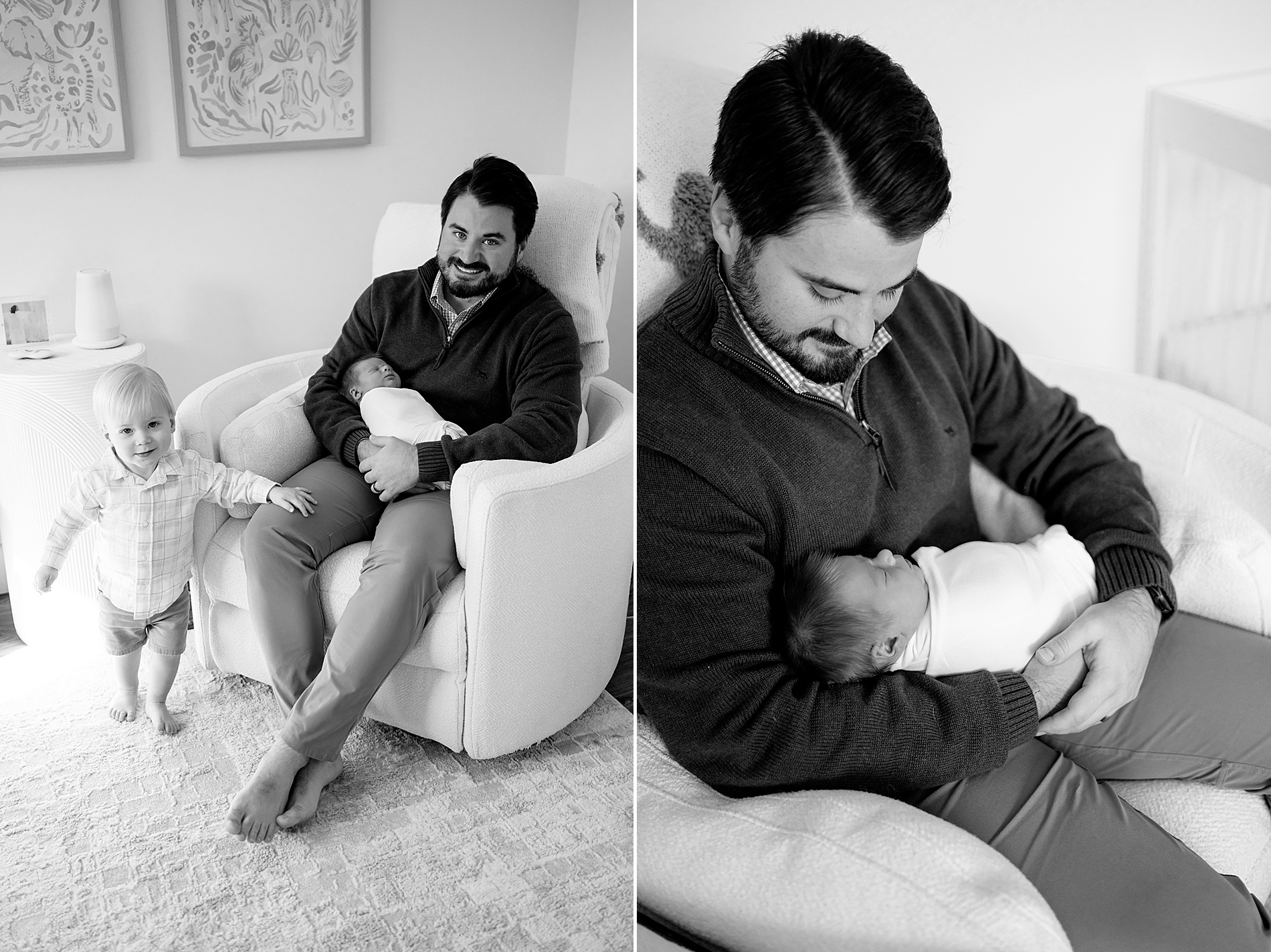 Plano Tx newborn photography | Including Siblings in Newborn Photos | Letting Kids Be Kids