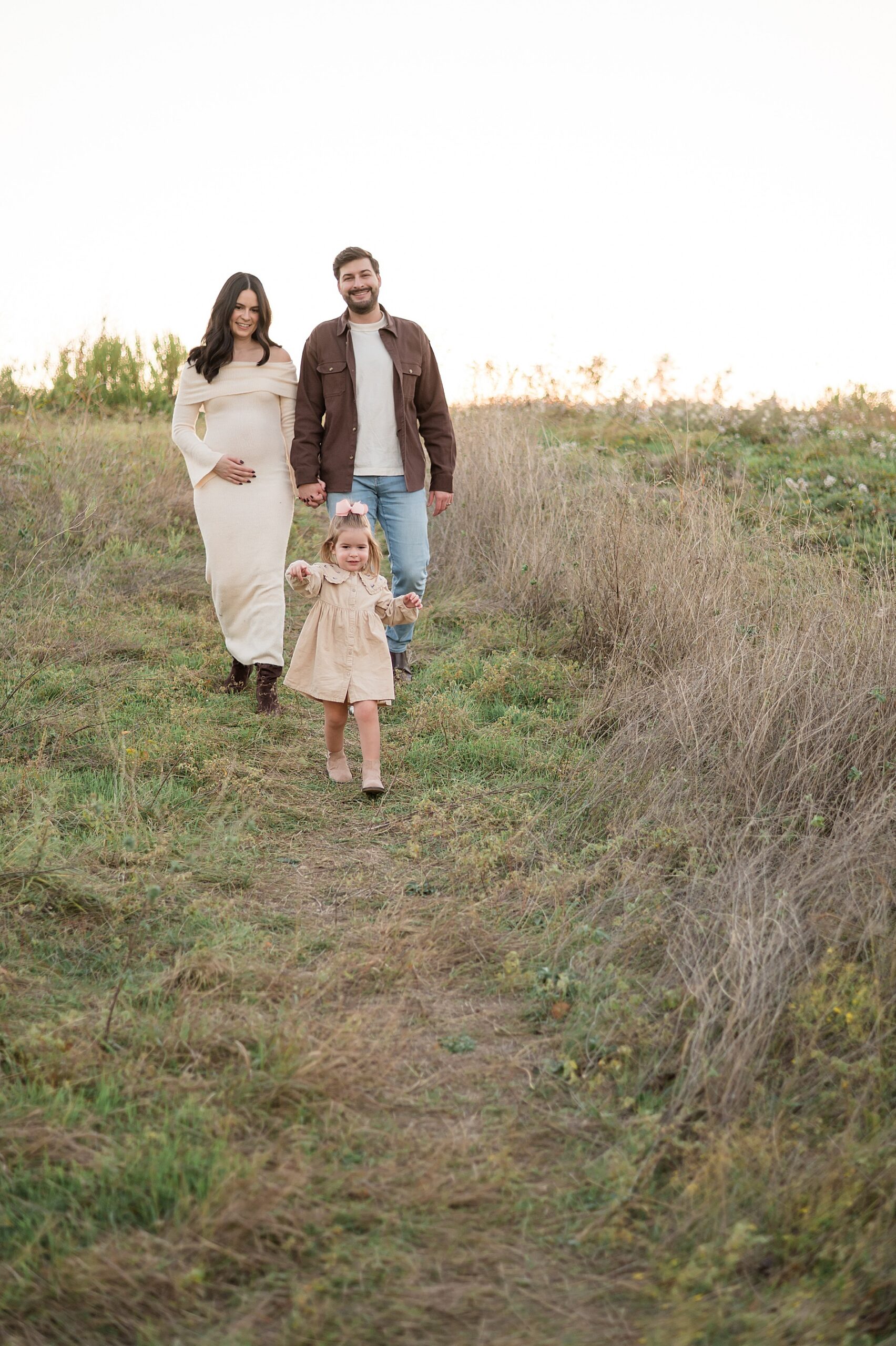 Arbor Hills Maternity announcement photographed by Plano pregnancy  announcement photographer 