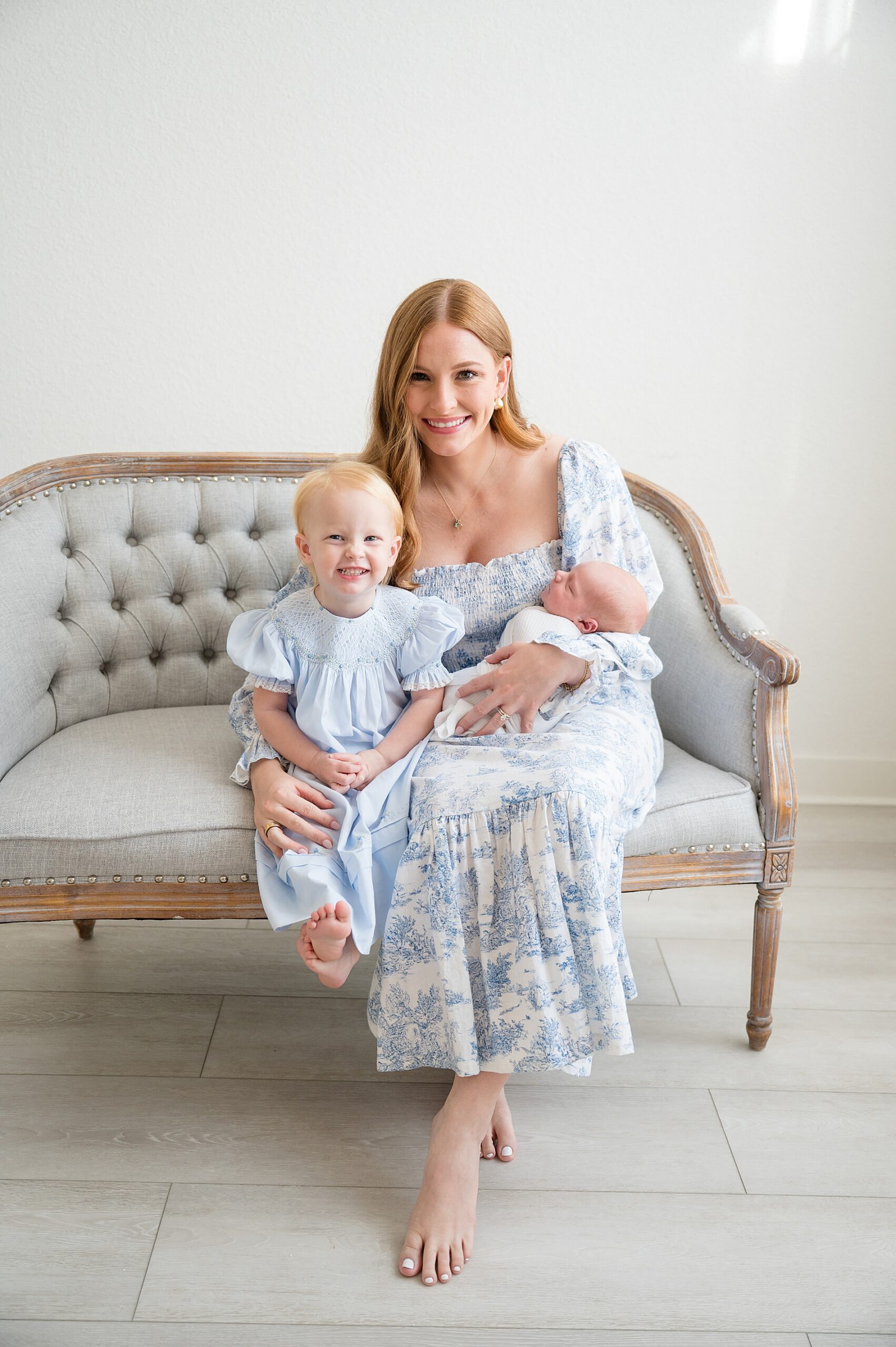 studio newborn session by Little Elm Tx newborn photographer 